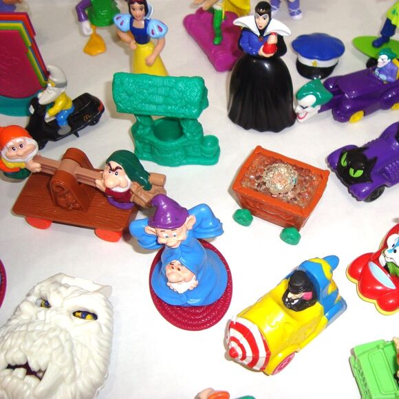 Large Lot 70+ Pieces Vintage McDonald's Disney Burger King Etc Happy Meal Toys - Picture 4 of 16